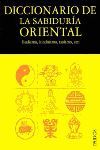 DICCIONARIO DE LA SABIDURÍA ORIENTAL