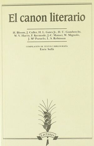 EL CANON LITERARIO