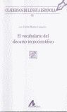 EL VOCABULARIO DEL DISCURSO TECNOCIENTÍFICO (Z CUADRADO)