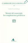 SINTAXIS DEL ENUNCIADO: LOS COMPLEMENTOS PERIFÉRICOS (97)