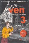 NUEVO VEN 3 - LIBRO DE EJERCICIOS + CD AUDIO