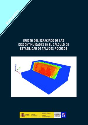 EFECTO DEL ESPACIADO DE LAS DISCONTINUIDADES EN EL CÁLCULO DE ESTABILIDAD DE TAL