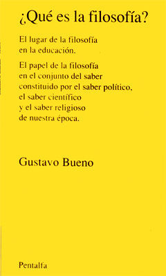 ¿QUÉ ES LA FILOSOFÍA?