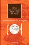 NOTAS DE COCINA DE LEONARDO DA VINCI