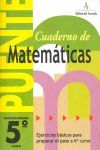 PUENTE, MATEMÁTICAS, 5 EDUCACIÓN PRIMARIA