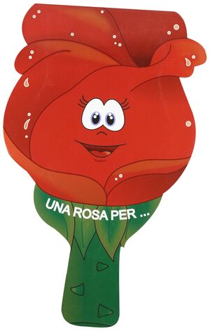 LA ROSA DE SANT JORDI, EDUCACIÓ INFANTIL (LLETRA DE PAL)