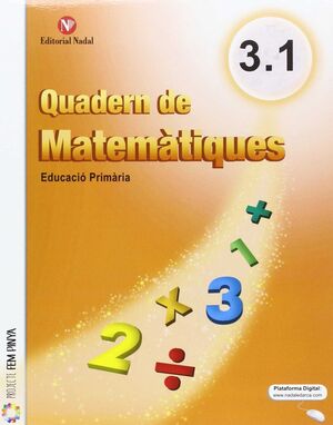 QUADERN MATEMÀTIQUES 3R.PRIMARIA. TRIMESTRAL