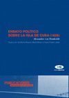 ENSAYO POLÍTICO SOBRE LA ISLA DE CUBA (1826)