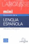 DICCIONARIO MINI LENGUA ESPAÑOLA