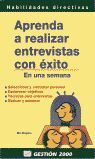 APRENDA A REALIZAR ENTREVISTAS CON ÉXITO