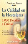 LA CALIDAD EN LA HOSTELERÍA