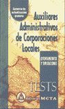 AUXILIARES ADMINISTRATIVOS CORPORACIONES LOCALES