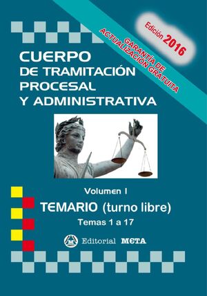 CUERPO DE TRAMITACION PROCESAL I TEMARIO