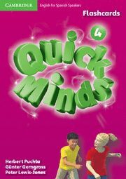 QUICK MINDS LEVEL 4 FLASHCARDS SPANISH EDITION (PACK OF 148)