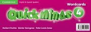 QUICK MINDS LEVEL 4 WORDCARDS SPANISH EDITION (PACK OF 79)