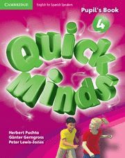 QUICK MINDS LEVEL 4 PUPIL'S BOOK WITH ONLINE INTERACTIVE ACTIVITIES SPANISH EDIT