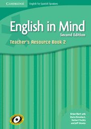 ENGLISH IN MIND FOR SPANISH SPEAKERS LEVEL 2 TEACHER'S RESOURCE BOOK WITH AUDIO