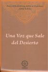 UNA VOZ QUE SALE DEL DESIERTO