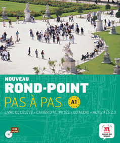 NOVEAU ROND POINT PAS À PAS A1  LIVRE DE L´ÉLEVE+ CAHIER D'EXERCISES + CD