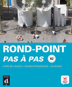 NOVEAU ROND POINT PAS À PAS A2  LIVRE DE L´ÉLEVE+ CAHIER D'EXERCISES + CD