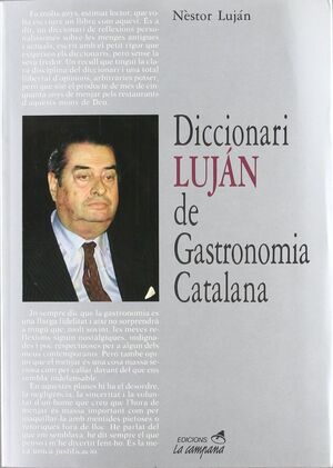 DICCIONARI LUJÁN DE GASTRONOMIA CATALANA