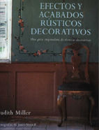 EFECTOS Y ACABADOS RUSTICOS DECORATIVOS