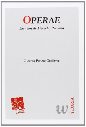 OPERAE : ESTUDIOS DE DERECHO ROMANO