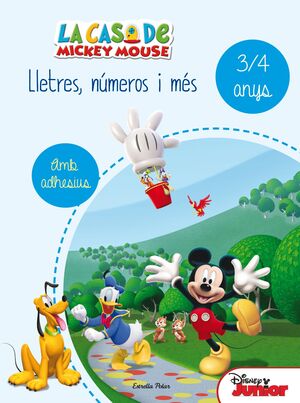 LA CASA DE MICKEY MOUSE. LLETRES, NÚMEROS I MÉS 3/4