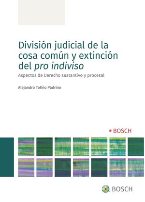 DIVISIÓN JUDICIAL DE LA COSA COMÚN Y EXTINCIÓN DEL PRO INDIVISO