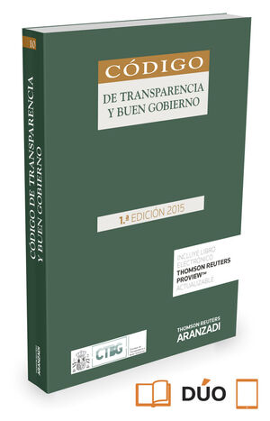 CÓDIGO DE TRANSPARENCIA Y BUEN GOBIERNO (PAPEL + E-BOOK)