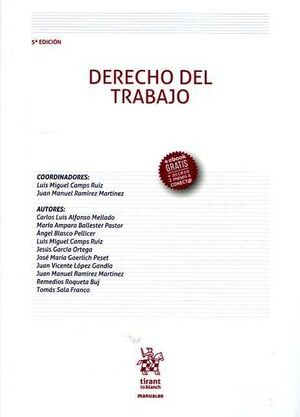 DERECHO DEL TRABAJO 5ª EDICIÓN 2016