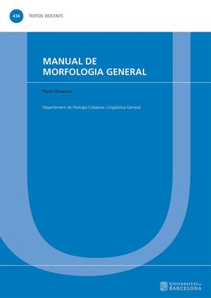 MANUAL DE MORFOLOGIA GENERAL