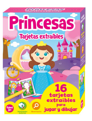 TARJETAS TROQUELADAS PRINCESAS