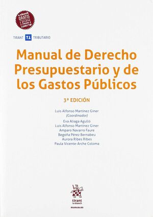 MANUAL DE DERECHO PRESUPUESTARIO Y DE LOS GASTOS PÚBLICOS