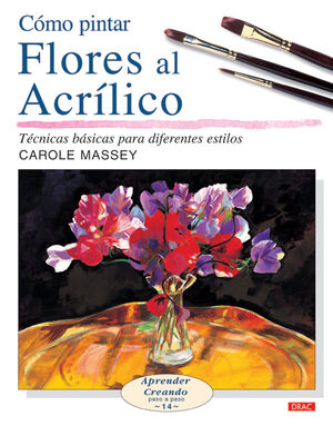 CÓMO PINTAR FLORES AL ACRÍLICO