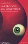 LAS TÉCNICAS DEL OBSERVADOR