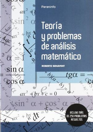 TEORÍA Y PROBLEMAS DE ANÁLISIS MATEMÁTICO