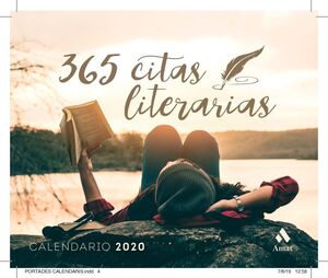 365 CITAS LITERARIAS. CALENDARIO 2020