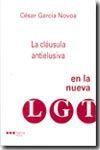 LA CLÁUSULA ANTIELUSIVA EN LA NUEVA LEY GENERAL TRIBUTARIA