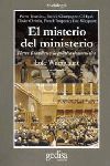 EL MISTERIO DEL MINISTERIO:PIERRE BOURDIEU Y LA POLÍTICA DEMOCRÁTICA