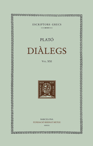 DIÀLEGS VOL. XXI (DOBLE TEXT;TELA)