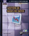 E-BOOK - GESTIÓN DE BASES DE DATOS (MF0225_3)