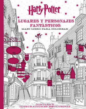 HARRY POTTER LUGARES Y PERSONAJES FANTASTICOS MAXI LIBRO PA