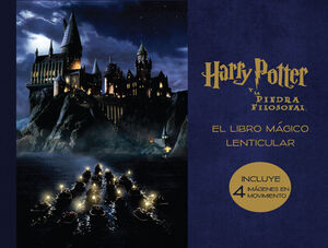 LIBRO MAGICO LENTICULAR DE HARRY POTTER Y LA PIEDRA