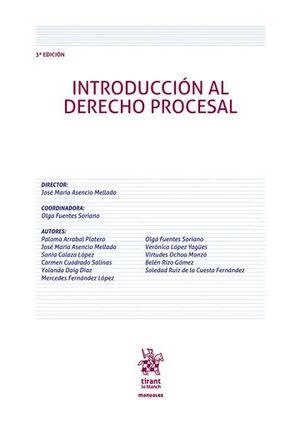 INTRODUCCIÓN AL DERECHO PROCESAL 3ª EDICIÓN